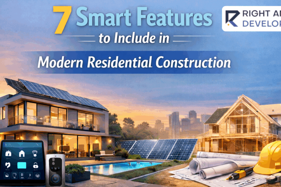 7 Smart Features to Include in Modern Residential Construction